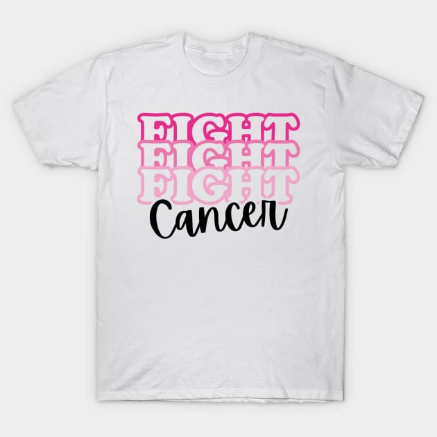 Fight Cancer T-Shirt by ShortsandLemons